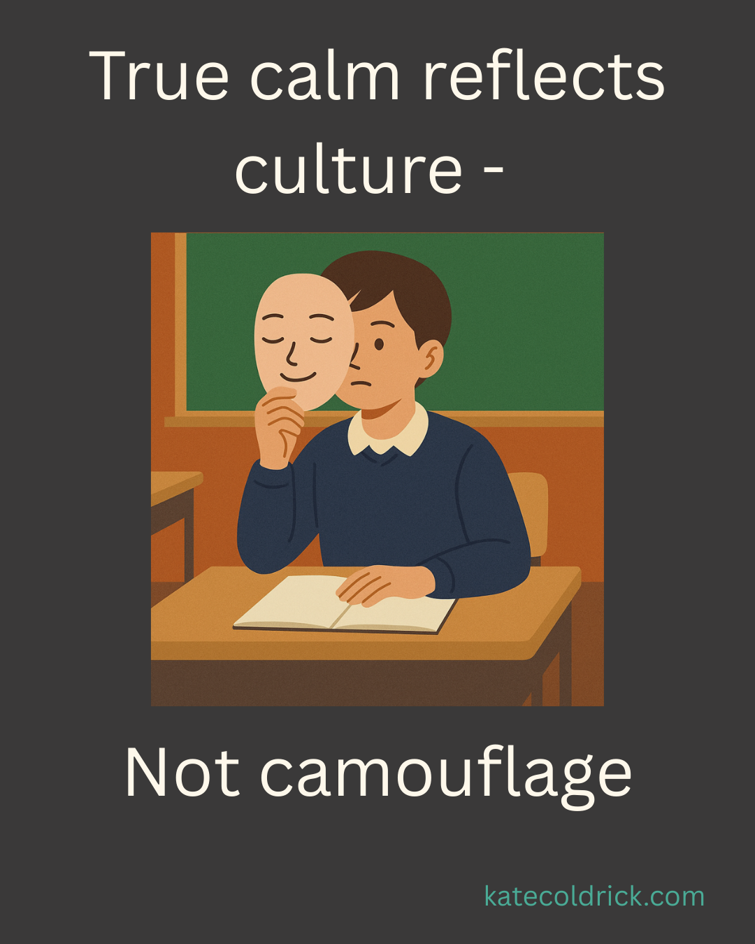 Calm or Camouflage? How Behaviour Policies Misread Belonging | Kate ...